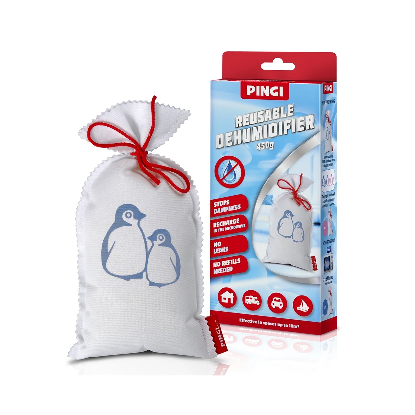 Pingi Extra Large 450g Moisture Absorber (reuseable)